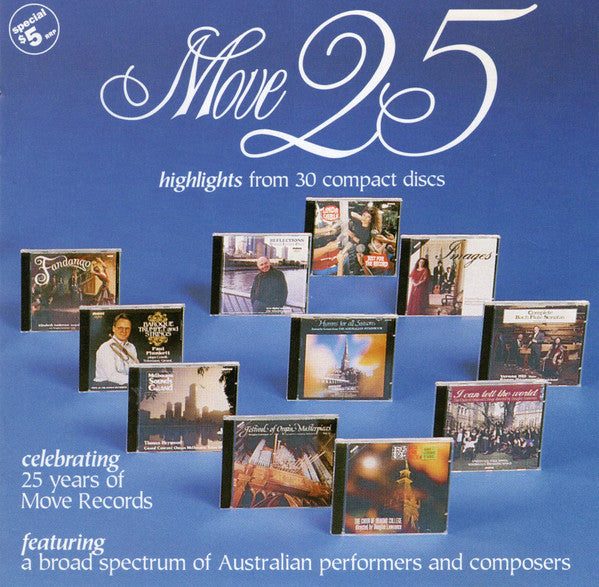 Various : Move 25 ... Celebrating 25 Years Of Move Records (CD)