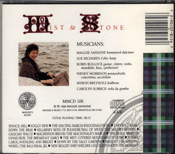 Maggie Sansone : Mist & Stone (CD, Album)