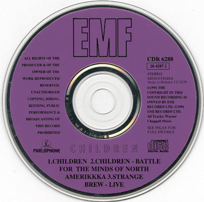 EMF : Children (CD, Single)