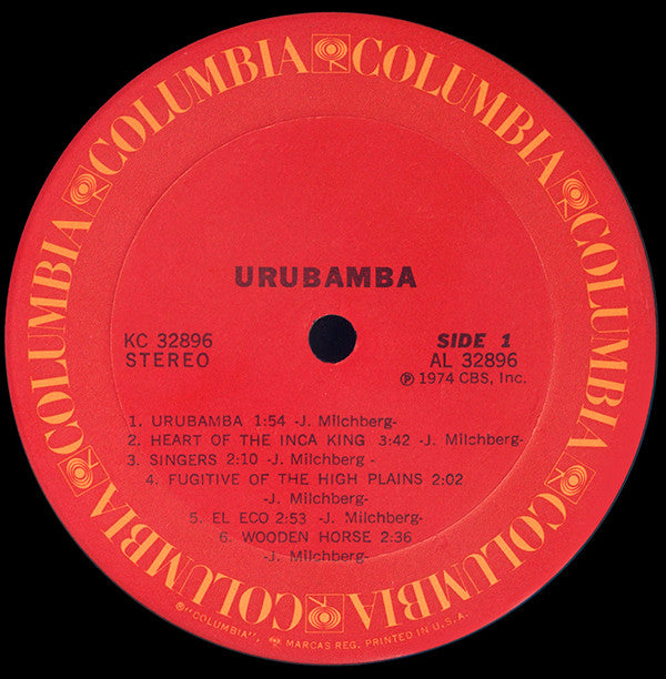 Urubamba : Urubamba (LP, Album)