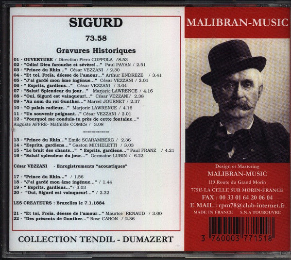 Ernest Reyer : Sigurd (CD)