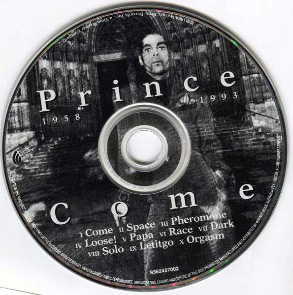Prince : Come (CD, Album)
