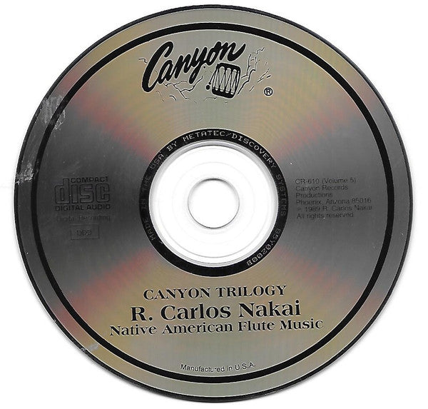R. Carlos Nakai : Canyon Trilogy (Native American Flute Music) (CD, Album)