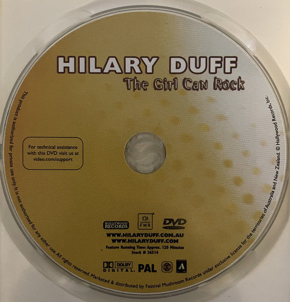 Hilary Duff : The Girl Can Rock (DVD-V, PAL)