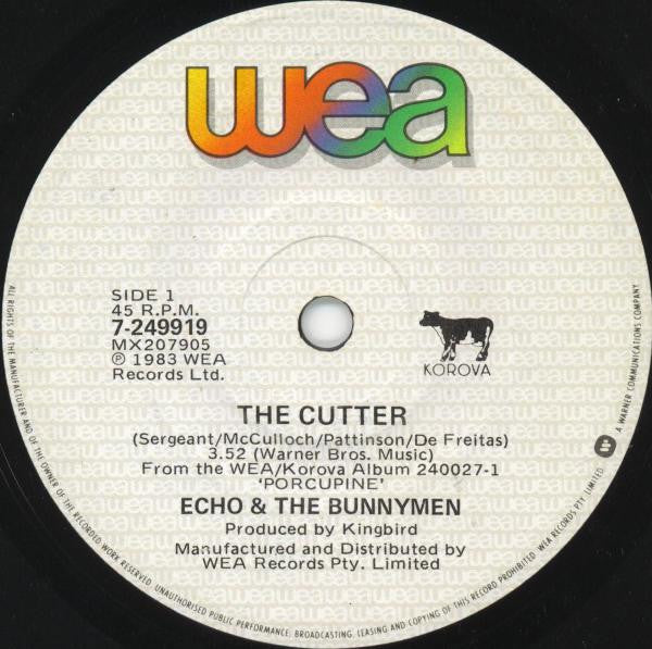 Echo & The Bunnymen : The Cutter (7", Single)