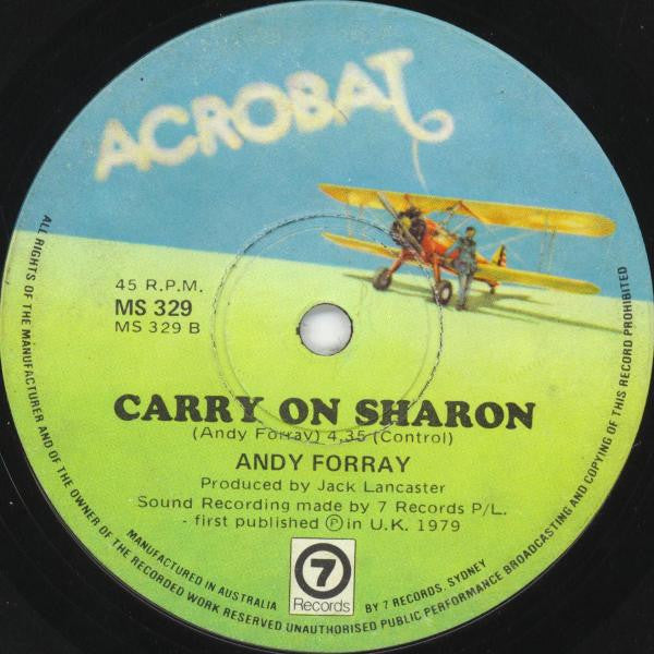 Andy Forray : Drac's Back (7")
