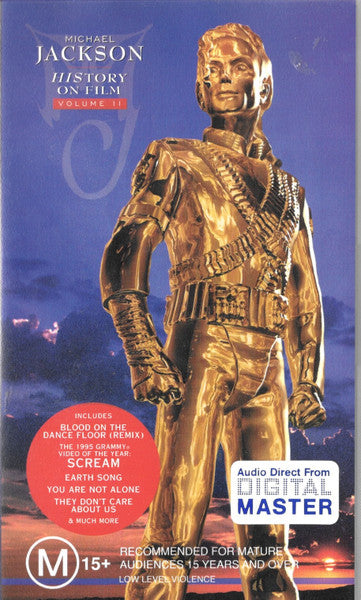 Michael Jackson : HIStory On Film Volume II (VHS, PAL)
