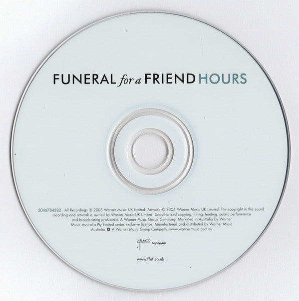 Funeral For A Friend : Hours (CD, Album)