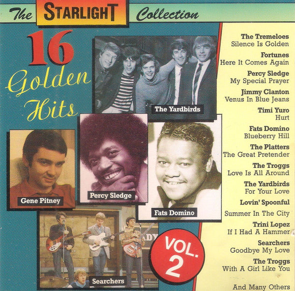 Various : 16 Golden Hits Volume 2  (CD, Comp)