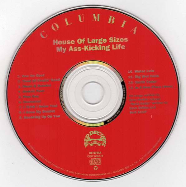 House Of Large Sizes : My Ass-Kicking Life (CD, Album)