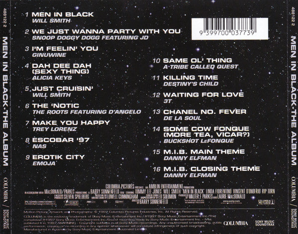 Various : Men In Black - The Album (CD, Comp)