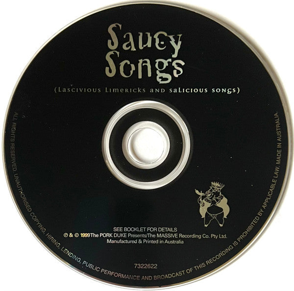 Pork Duke : Saucy Songs (CD, Album)