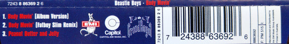 Beastie Boys : Body Movin' (CD, Single)