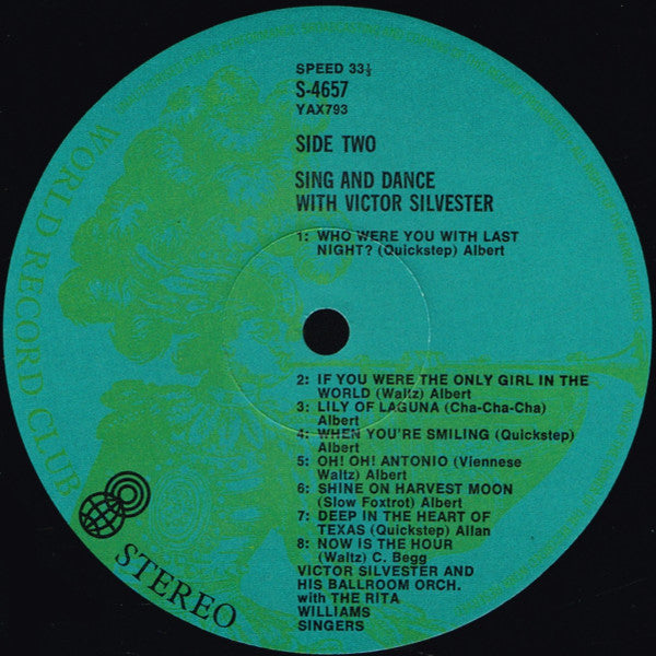 Victor Silvester And His Ballroom Orchestra : Sing And Dance With Victor Silvester (LP, Album, Club, RE, 3rd)