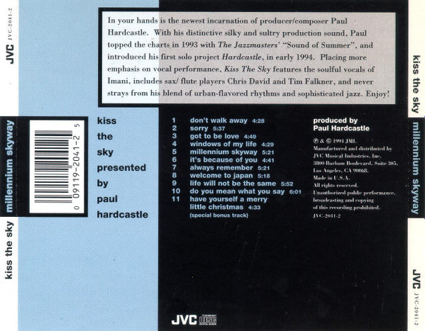 Kiss The Sky : Millennium Skyway (CD, Album)