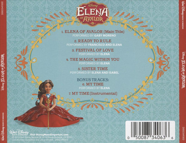Various : Disney Elena Of Avalor (CD, Album)