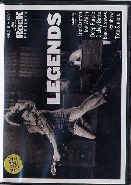 Various : Legends (DVD-V, NTSC, PAL)