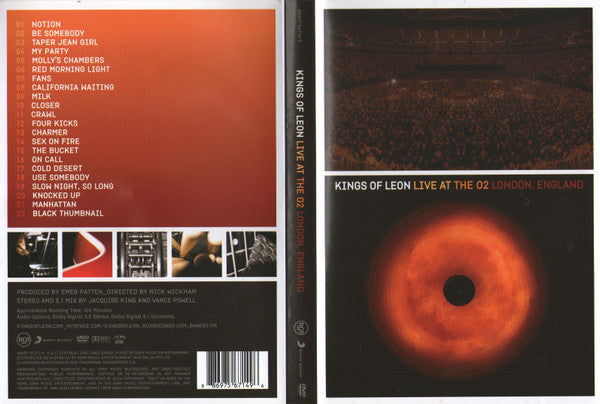 Kings Of Leon : Live At The O2 London, England (DVD-V)