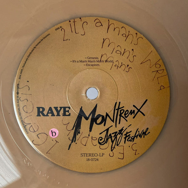 Raye (3) : Live At Montreux Jazz Festival 2024 (LP, Album, Ltd, Bei)