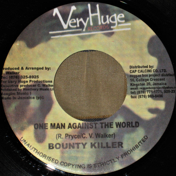 Bounty Killer / Alley Cat (4) : One Man Against The World / Empress (7")