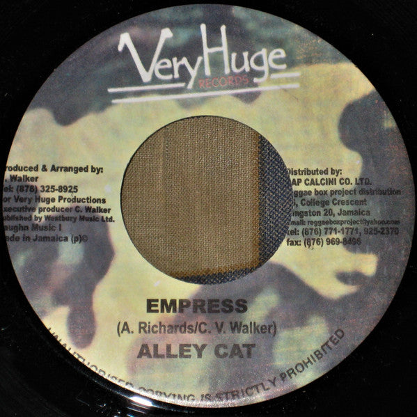 Bounty Killer / Alley Cat (4) : One Man Against The World / Empress (7")