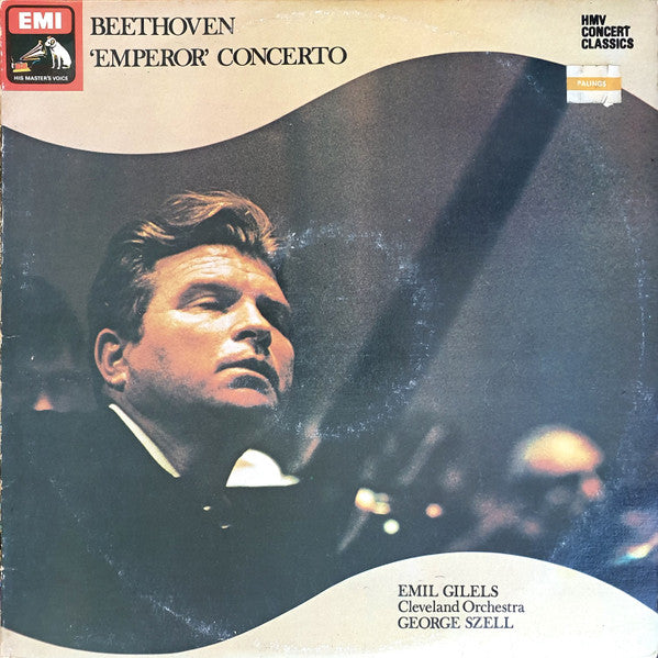 Beethoven*, Emil Gilels, Cleveland Orchestra*, George Szell : 'Emperor' Concerto (LP)