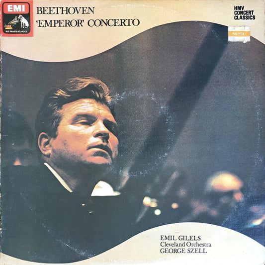Beethoven*, Emil Gilels, Cleveland Orchestra*, George Szell : 'Emperor' Concerto (LP)