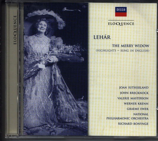 Franz Lehár : The Merry Widow (Highlights - Sung in English) (CD)
