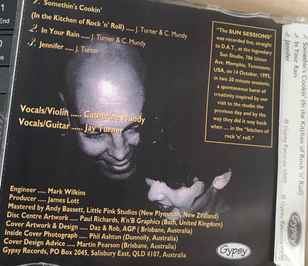 Mundy-Turner, Catherine Mundy, Jay Turner (6) : The Sun Sessions (CD, EP)