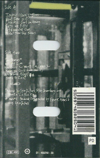 Spin Doctors : Pocket Full Of Kryptonite (Cass, Album)