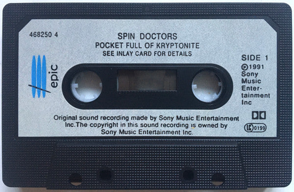 Spin Doctors : Pocket Full Of Kryptonite (Cass, Album)
