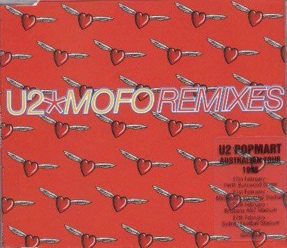 U2 : MOFO (Remixes) (CD, Single)