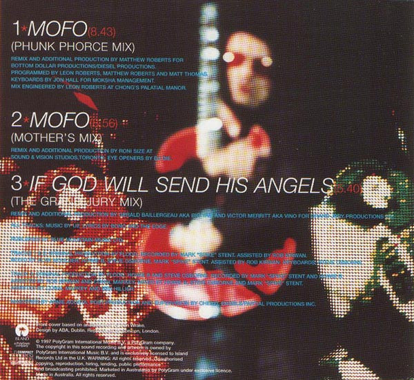 U2 : MOFO (Remixes) (CD, Single)