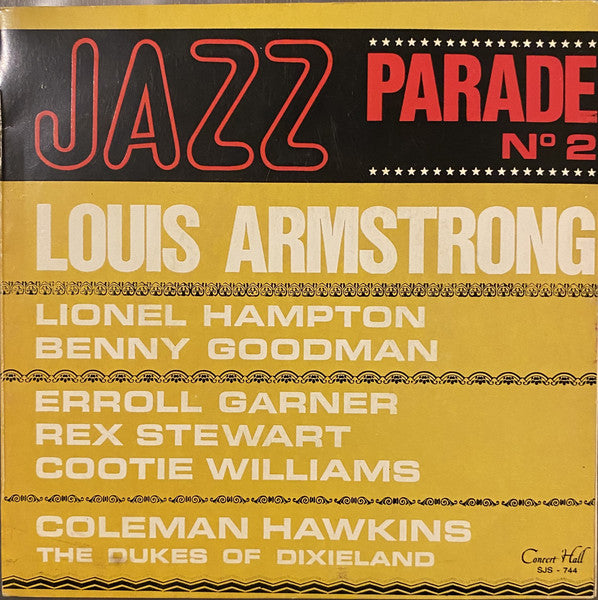 Various : Jazz Parade No. 2 (7", EP, Yel)