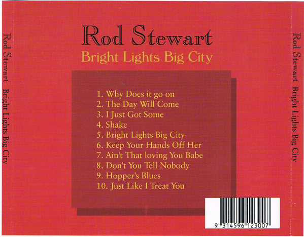 Rod Stewart : Bright Lights Big City (CD, Comp)