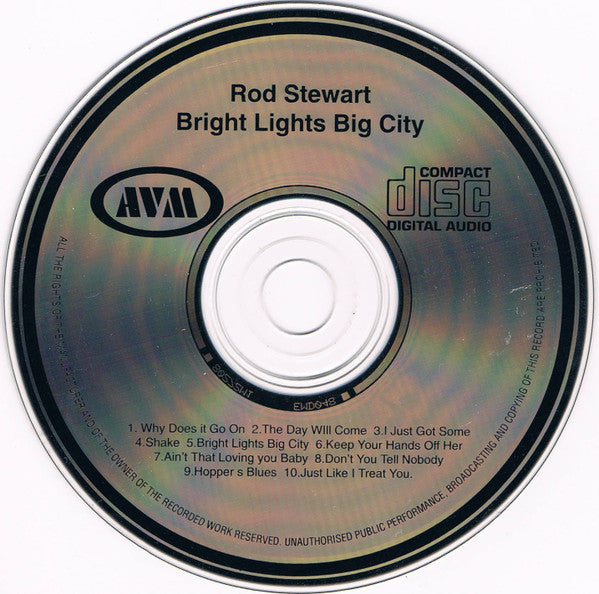 Rod Stewart : Bright Lights Big City (CD, Comp)