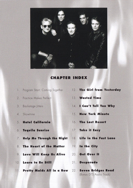 Eagles : Hell Freezes Over (DVD-V, RE, Multichannel, PAL, Reg)