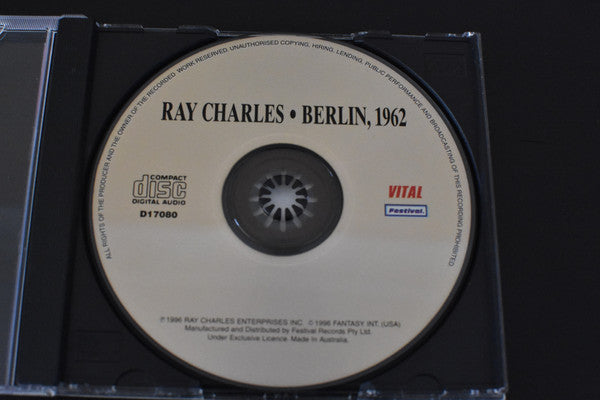 Ray Charles : Berlin, 1962 (CD, Album)