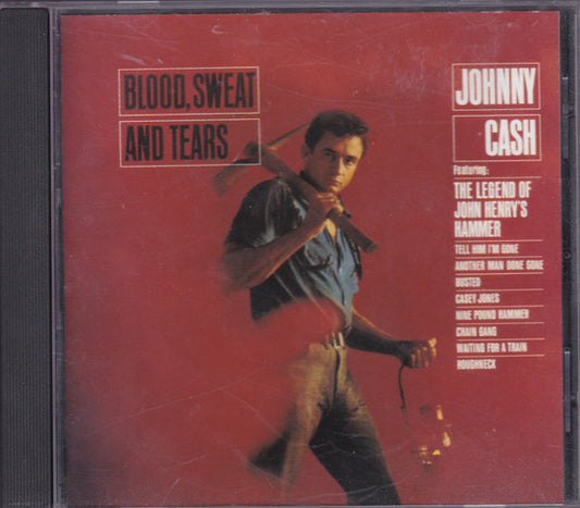 Johnny Cash : Blood, Sweat And Tears (CD, Album, RP)