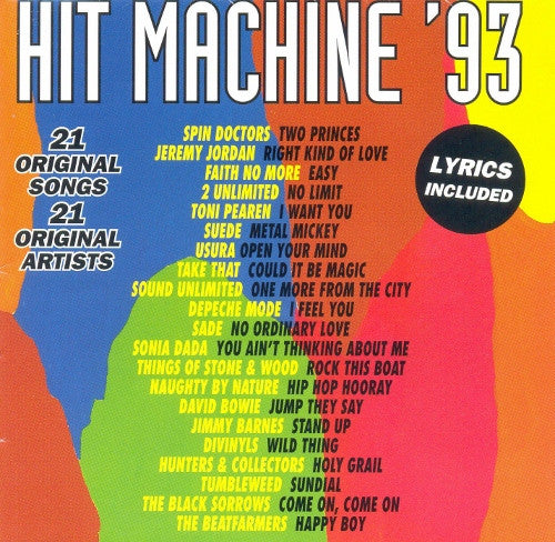 Various : Hit Machine '93 (CD, Comp)