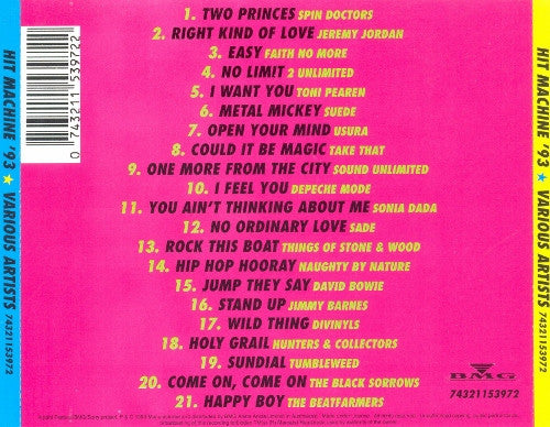 Various : Hit Machine '93 (CD, Comp)