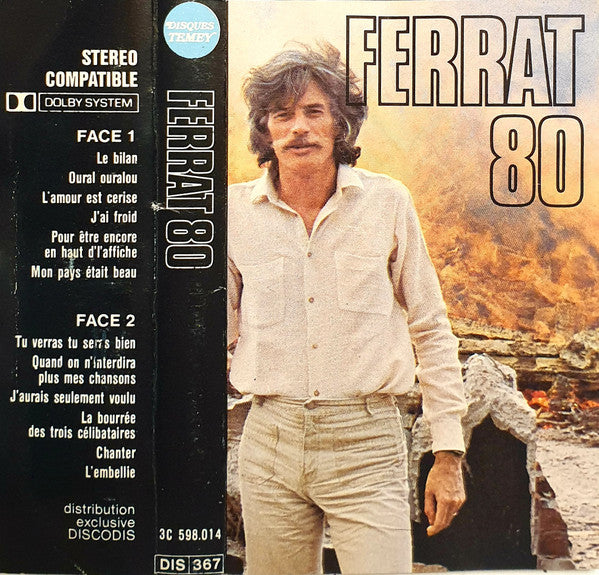 Ferrat* : Ferrat 80 (Cass, Album)
