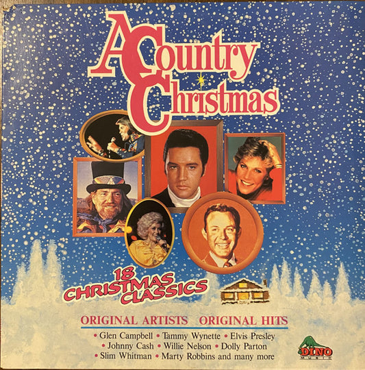 Various : A Country Christmas - 18 Christmas Classics (LP)