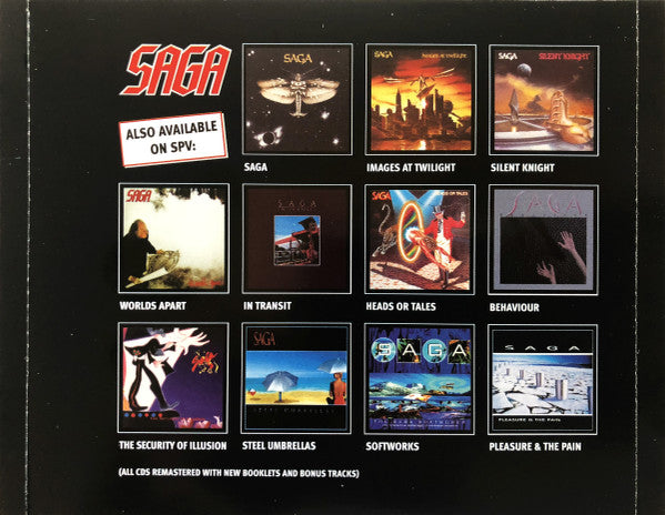 Saga (3) : Worlds Apart (CD, Album, Enh, RE, RM, RP)