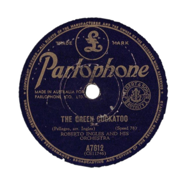 Roberto Ingles and His Orchestra* : Jamacian Rumba (Shellac)