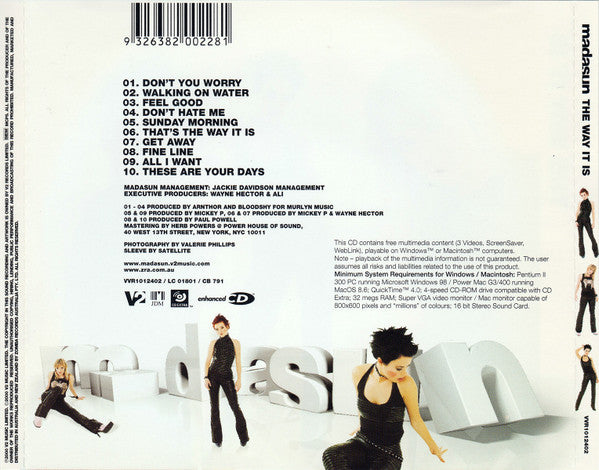 Madasun : The Way It Is (CD, Album, Enh)
