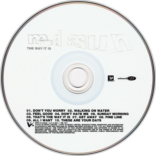 Madasun : The Way It Is (CD, Album, Enh)