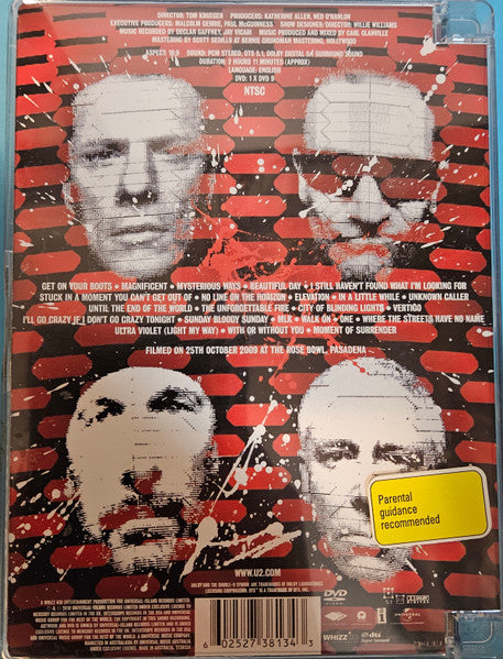 U2 : U2360° At The Rose Bowl (DVD-V, NTSC)