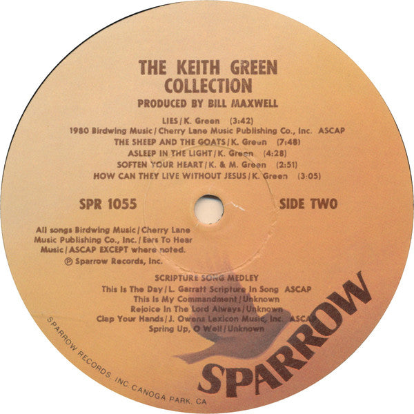 Keith Green (2) : The Keith Green Collection (LP, Comp)
