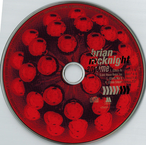Brian McKnight : Anytime (CD, Maxi)
